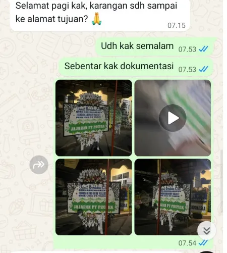Pengiriman Papan Bunga Selamat Ciomas