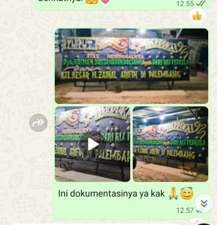 Pengiriman Papan Bunga Duka Ciomas