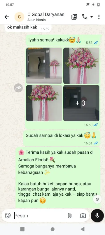 Pengiriman Karangan Bunga Ciomas